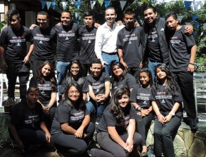 Jóvenes becados por Remington