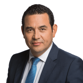 Jimmy Morales, FCN Nación Presidente electo de&nbsp;Guatemala