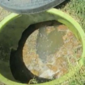 Rebalse de fosa&nbsp;séptica