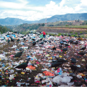 Malos olores en basurero de Villa&nbsp;Nueva