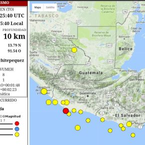 Temblor de 5.1 con epicentro en Costa del&nbsp;Pacífico