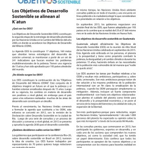 Objetivos de Desarrollo&nbsp;Sostenible