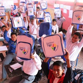 Niños de Santa Rosa recibieron aulas&nbsp;digitales