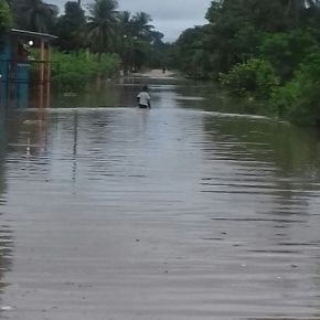 Inundaciones en Petén