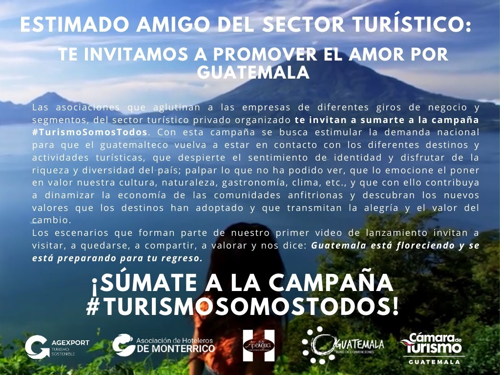 Campaña para reactivación del turismo en Guatemala | Noticias Green