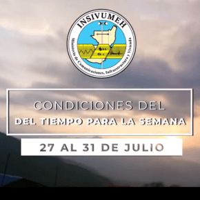 Pronóstico del tiempo para la&nbsp;semana