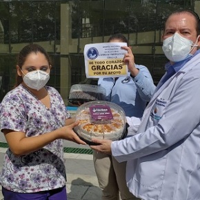 Kits de cariño de AGEXPORT llegan al Hospital de Villa Nueva