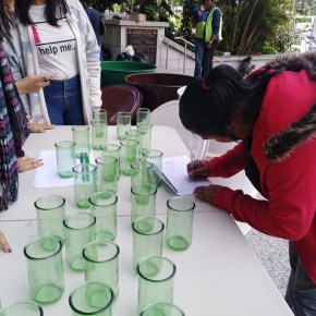 Entrega tu vidrio, para recibir vasos&nbsp;nuevos