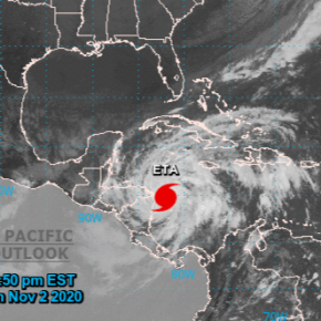 Eta, huracán categoría&nbsp;3