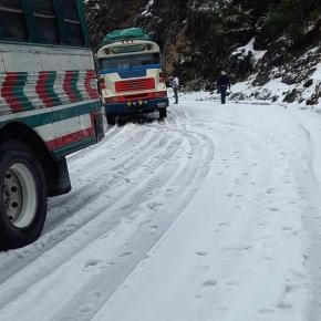 Fuerte granizada cubre de blanco varios sitios en San&nbsp;Marcos