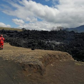 Las imágenes del río de lava del Volcán de&nbsp;Pacaya
