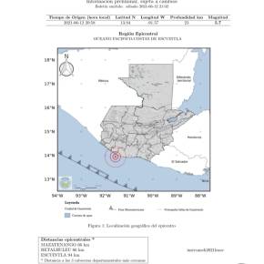Temblor de 5.7 en&nbsp;Guatemala