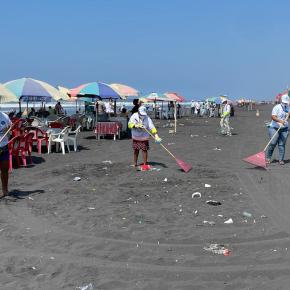 Playas Limpias retira más de 528 toneladas de basura de 31 playas del&nbsp;país