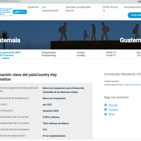 <strong>UN INFO la plataforma global para la coordinación, transparencia y responsabilidad por los resultados de los Sistemas de las Naciones&nbsp;Unidas</strong>