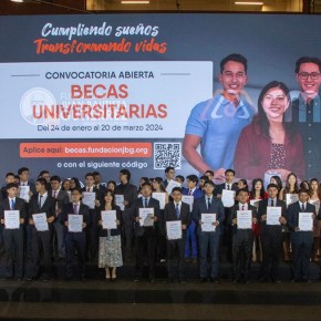 Fundación Juan Bautista Gutiérrez presenta 50 becados universitarios y abre nueva&nbsp;convocatoria