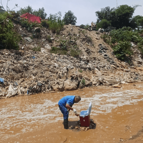 Buscan medir contaminación en Chinautla para proteger fuentes de agua y salud&nbsp;comunitaria