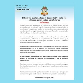 IGSS activa investigación y se coordinan allanamientos por anomalías en medicamentos controlados en zona&nbsp;6